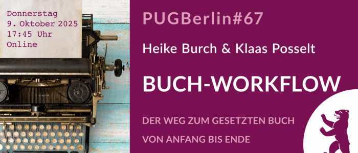 Der Weg zum gesetzten Buch – von Anfang bis Ende